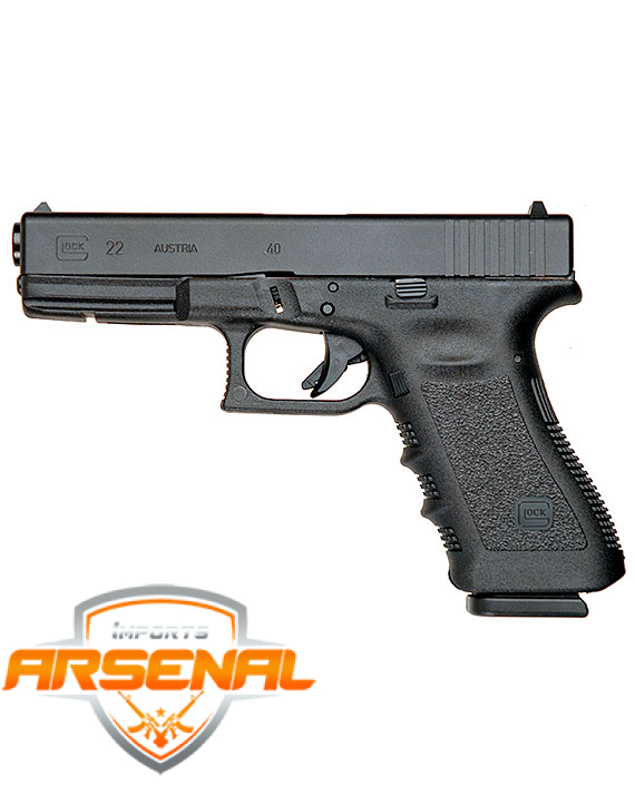 Pistola Glock G22 - Calibre .40 ACP 15+1 Oxidada